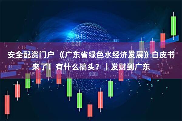 安全配资门户 《广东省绿色水经济发展》白皮书来了！有什么搞头？丨发财到广东